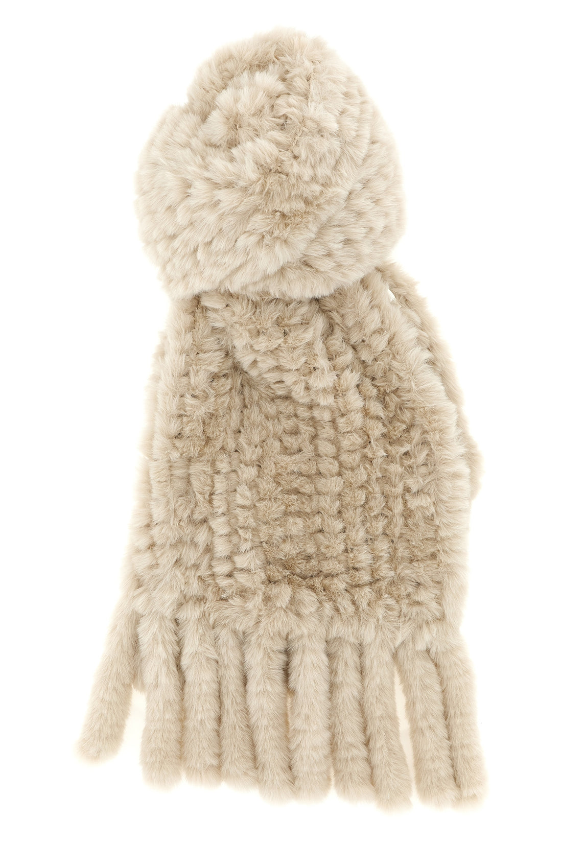 PINKO OS the pinko scarf has a voluminous design defined by a plush texture