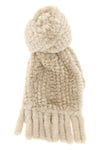 the pinko scarf has a voluminous design defined by a plush texture