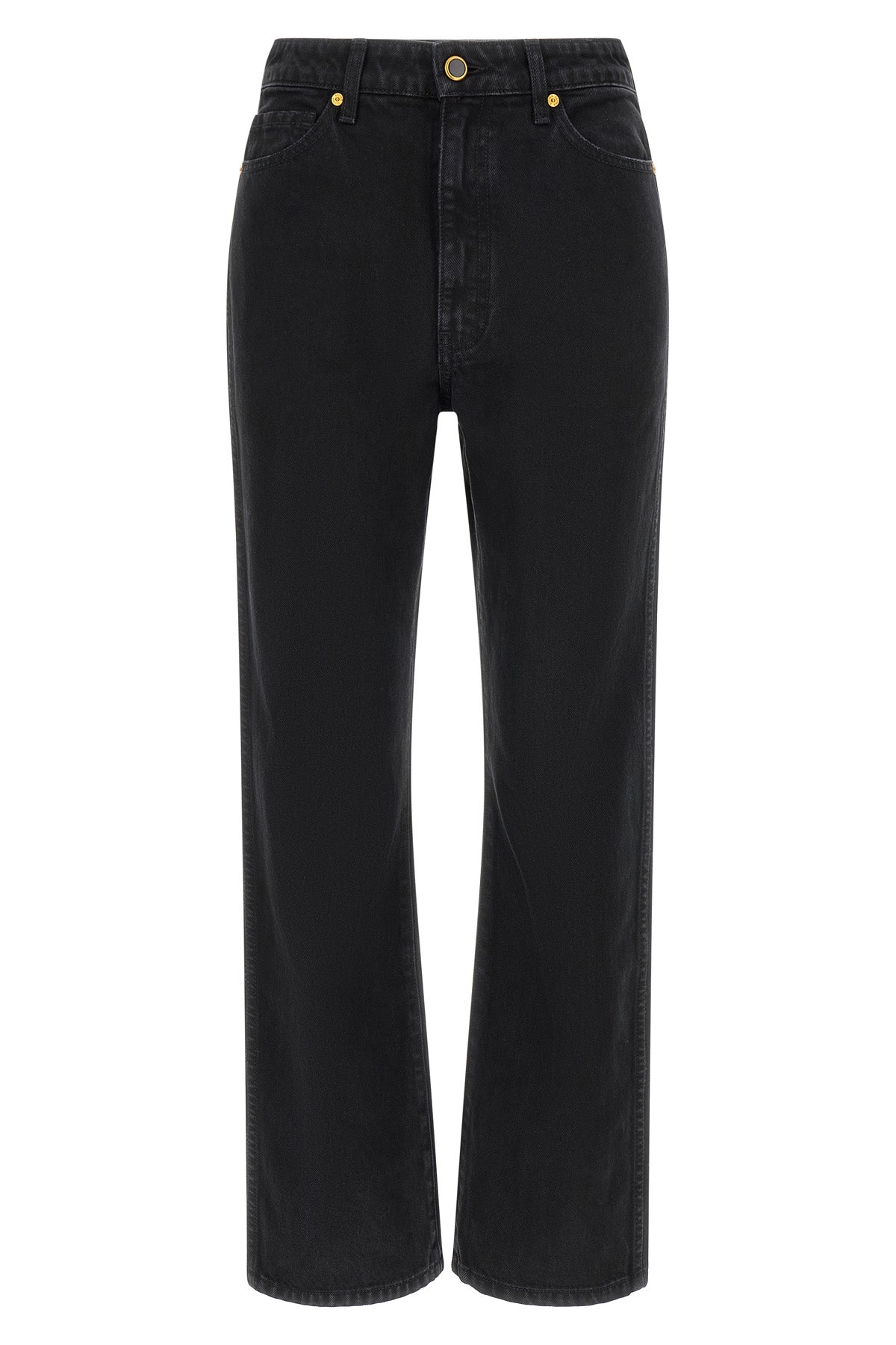 khaite abigail jeans redefine denim through impeccable construction