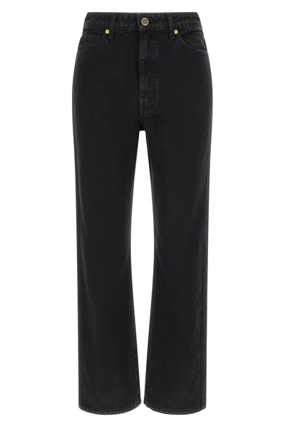 khaite abigail jeans redefine denim through impeccable construction