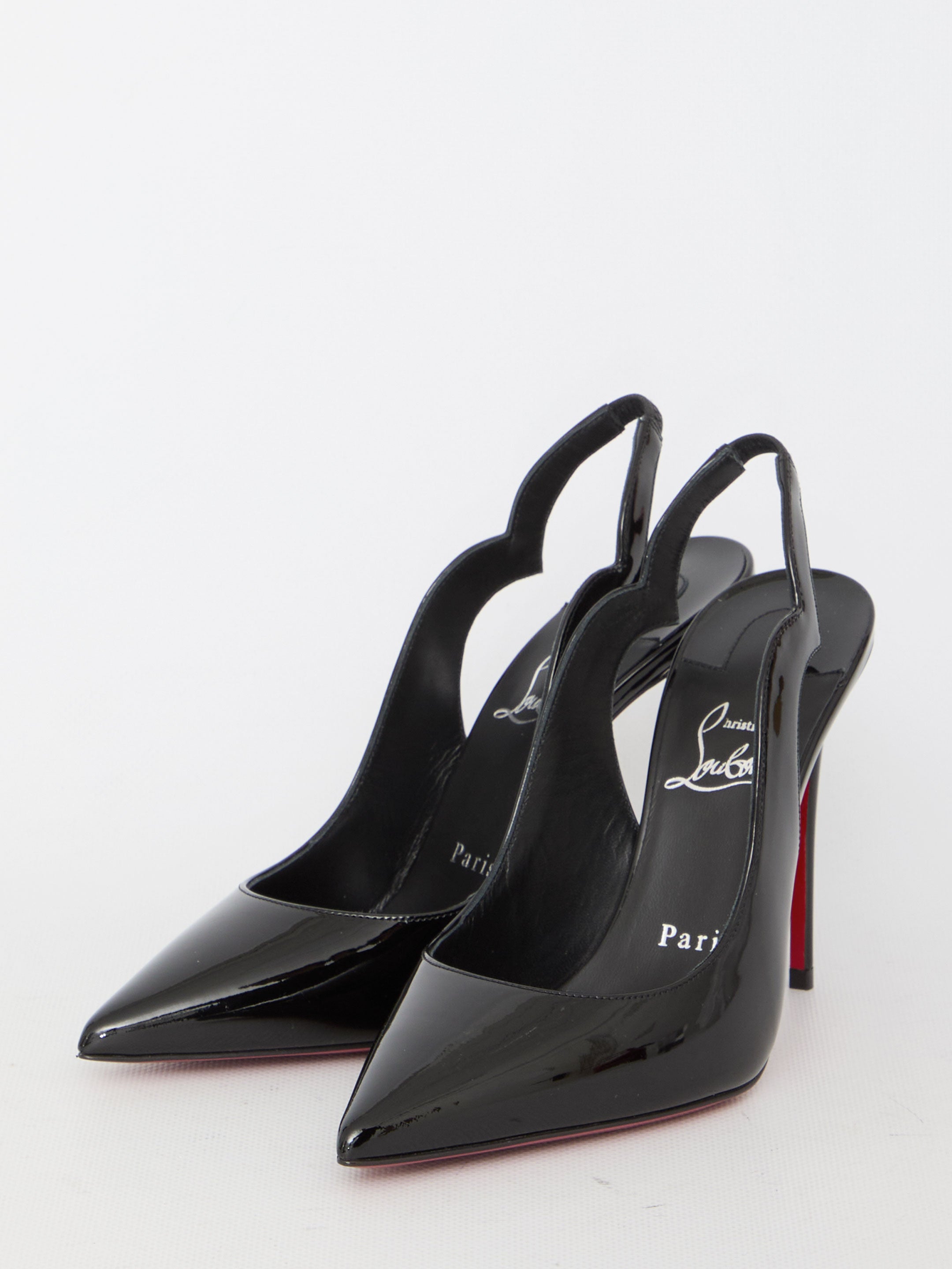 CHRISTIAN LOUBOUTIN 39 hot chick sling pumps