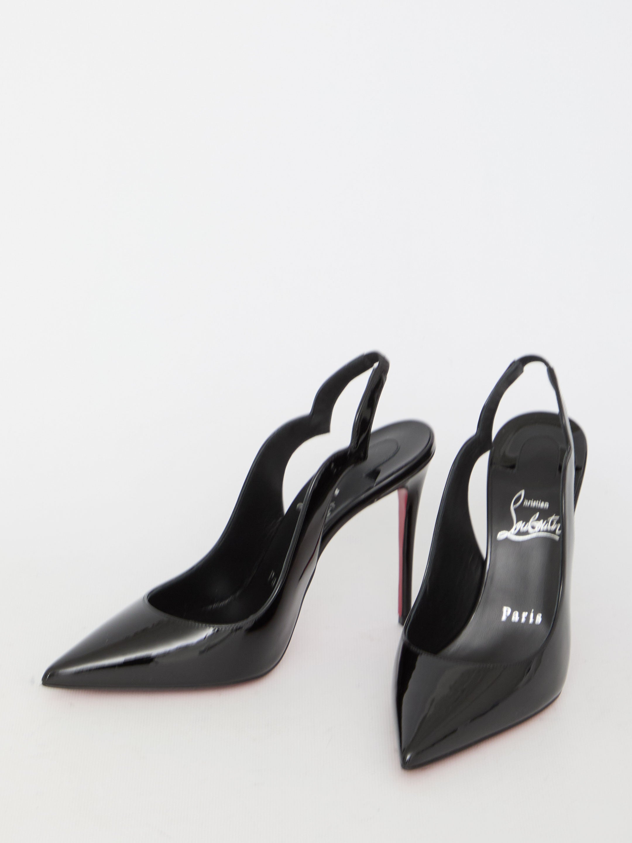 CHRISTIAN LOUBOUTIN 39 hot chick sling pumps