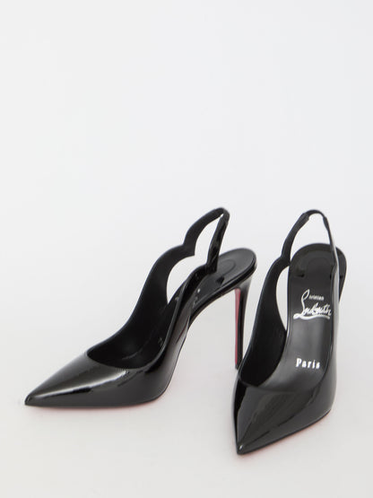 CHRISTIAN LOUBOUTIN 39 hot chick sling pumps