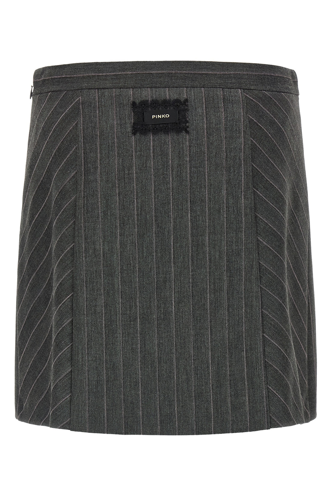 PINKO 38 the skirt pinko reinterprets the classic pinstripe pattern