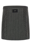 the skirt pinko reinterprets the classic pinstripe pattern