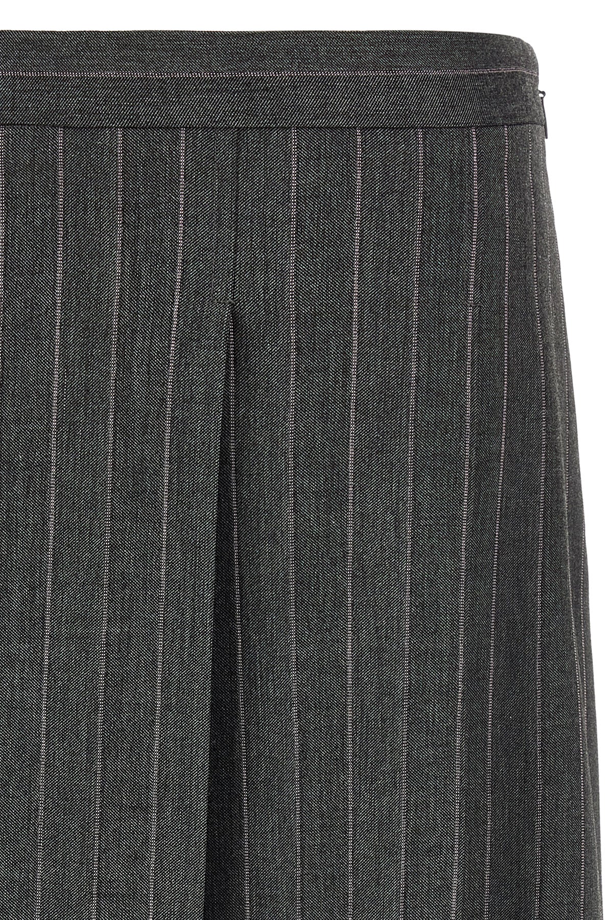 the skirt pinko reinterprets the classic pinstripe pattern