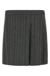 the skirt pinko reinterprets the classic pinstripe pattern
