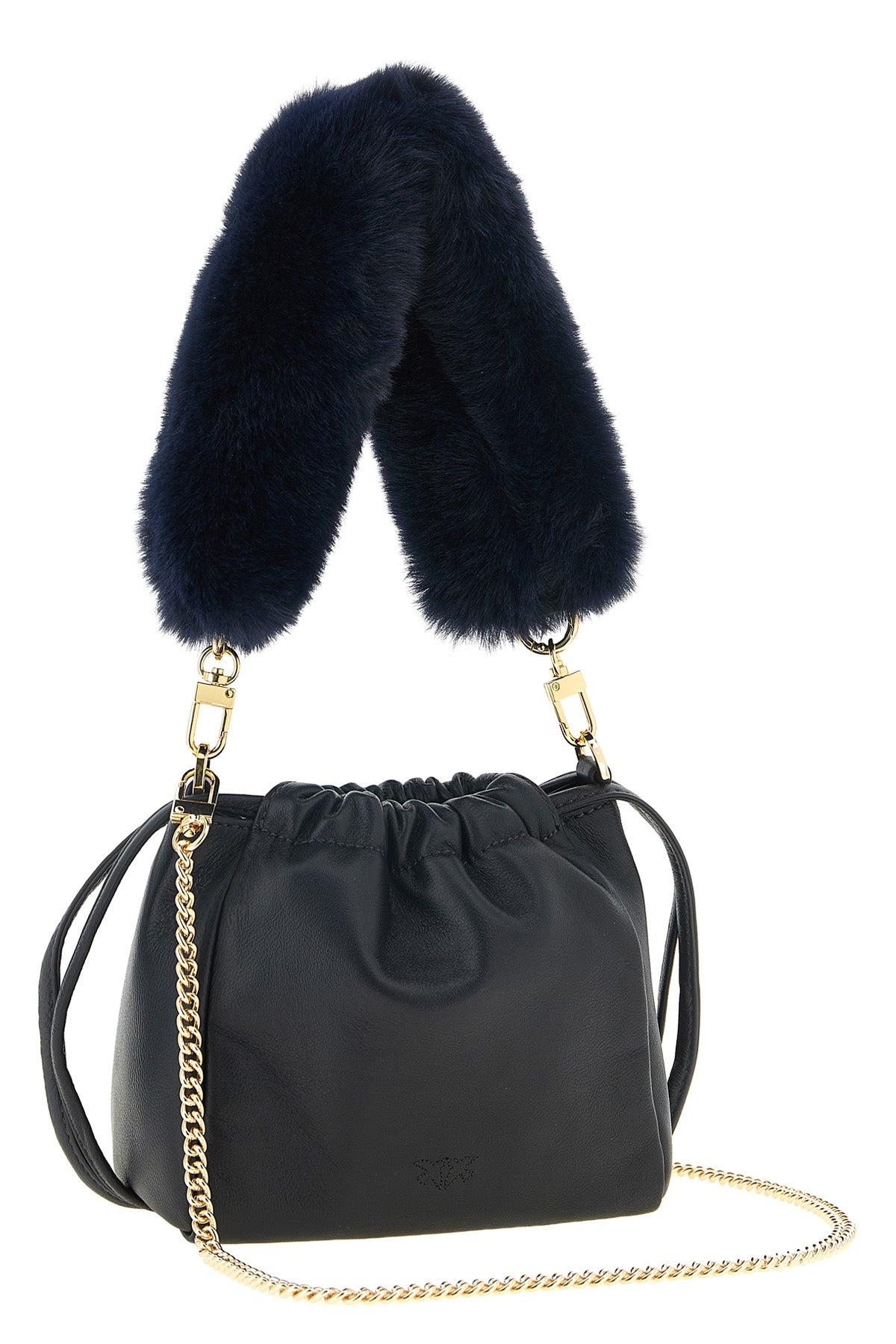 the shoulder bag pinko defines a contemporary aesthetic through soft volumes and