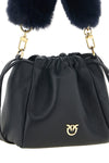 the shoulder bag pinko defines a contemporary aesthetic through soft volumes and