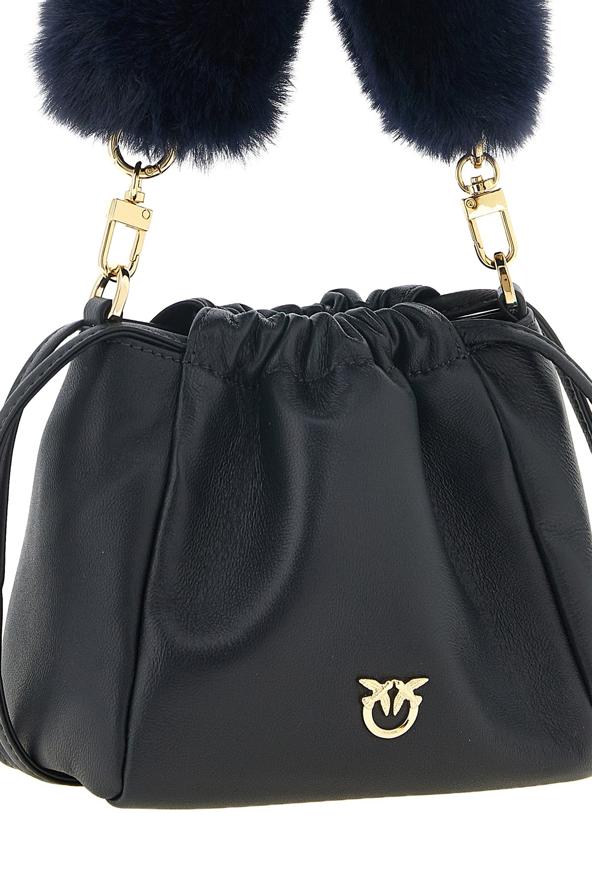 the shoulder bag pinko defines a contemporary aesthetic through soft volumes and