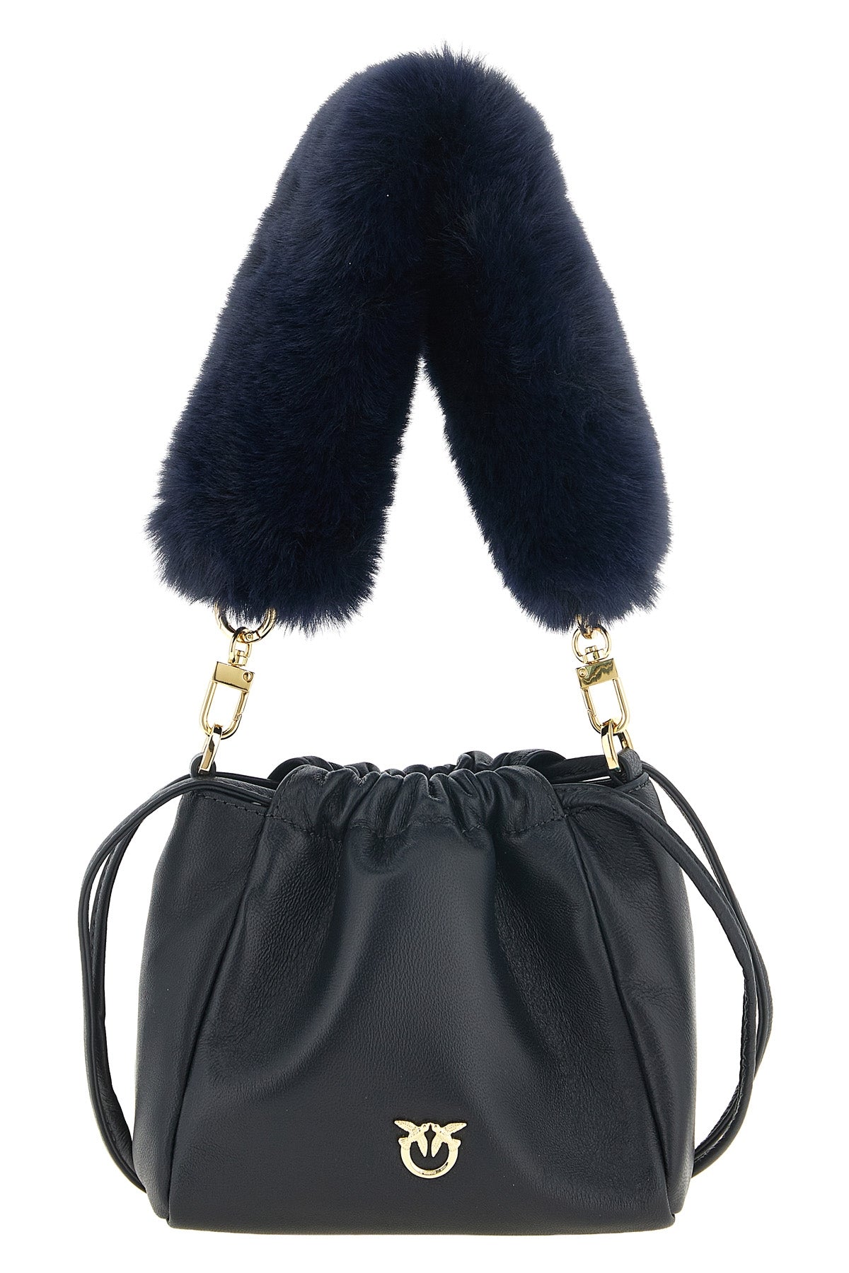 the shoulder bag pinko defines a contemporary aesthetic through soft volumes and