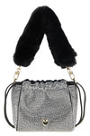 the bucket shoulder bag redefines evening elegance through a soft silhouette ent