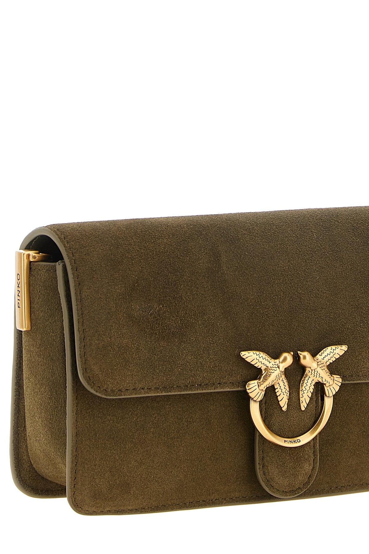 the classic size pinko love one slouchy shoulder bag redefines the codes of ev