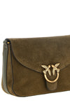 the pinko love satchel mini crossbody bag stands out for its compact and struc