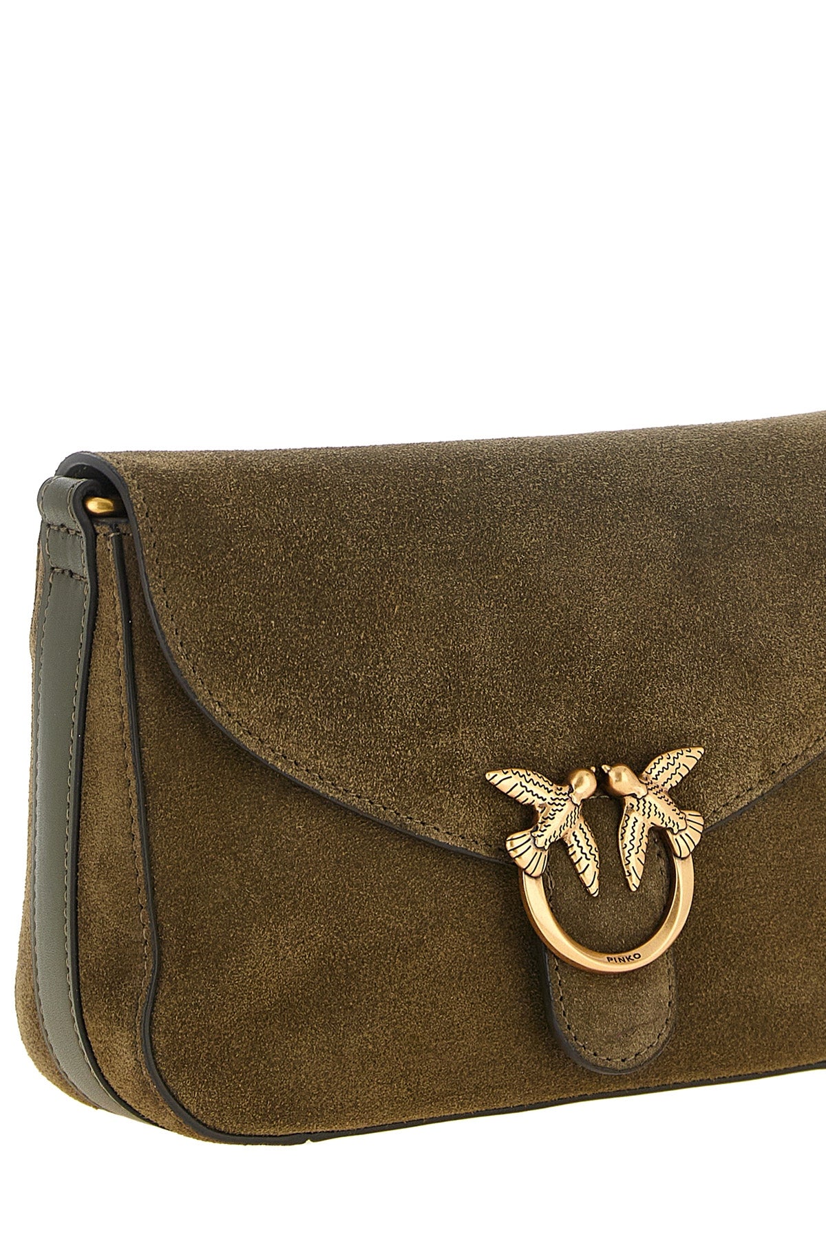 the pinko love satchel mini crossbody bag stands out for its compact and struc