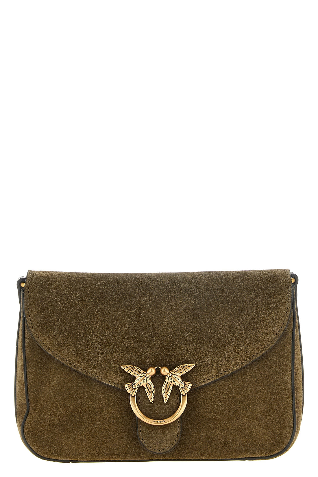 PINKO OS the pinko love satchel mini crossbody bag stands out for its compact and struc