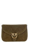 the pinko love satchel mini crossbody bag stands out for its compact and struc