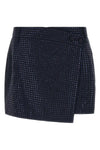 the pinko soave miniskirt redefines contemporary codes through a wallet model