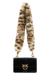 the pinko love one mini shoulder bag is distinguished by a structured silhouet