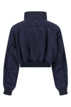 the pinko pinot bomber jacket redefines the codes of outerwear through a cropped