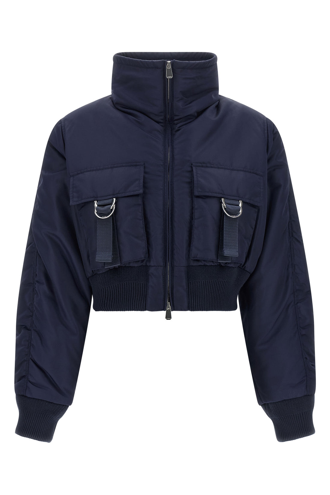 PINKO M the pinko pinot bomber jacket redefines the codes of outerwear through a cropped