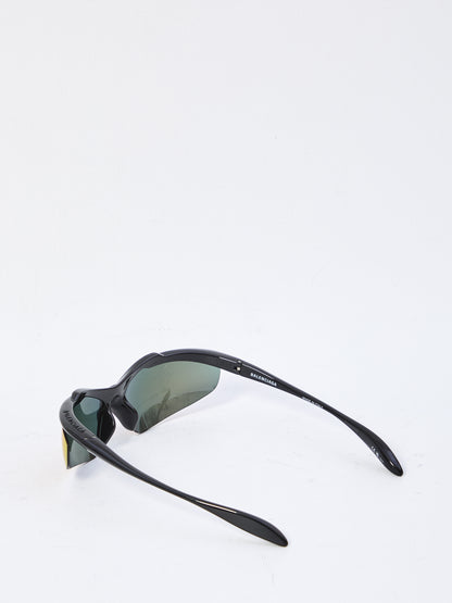 BALENCIAGA OS turbo d-frame sunglasses
