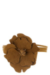 the pinko flower belt redefines proportions through a multi-lap wraparound des