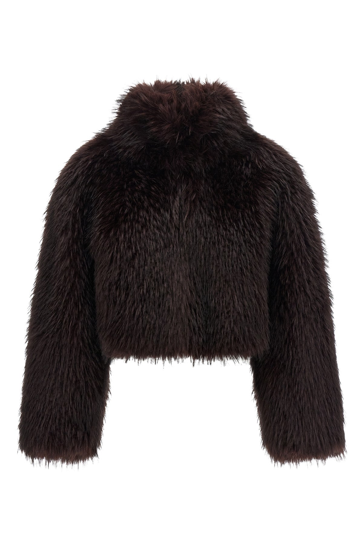 the pinko gravina jacket redefines the volumes of outerwear through a cropped