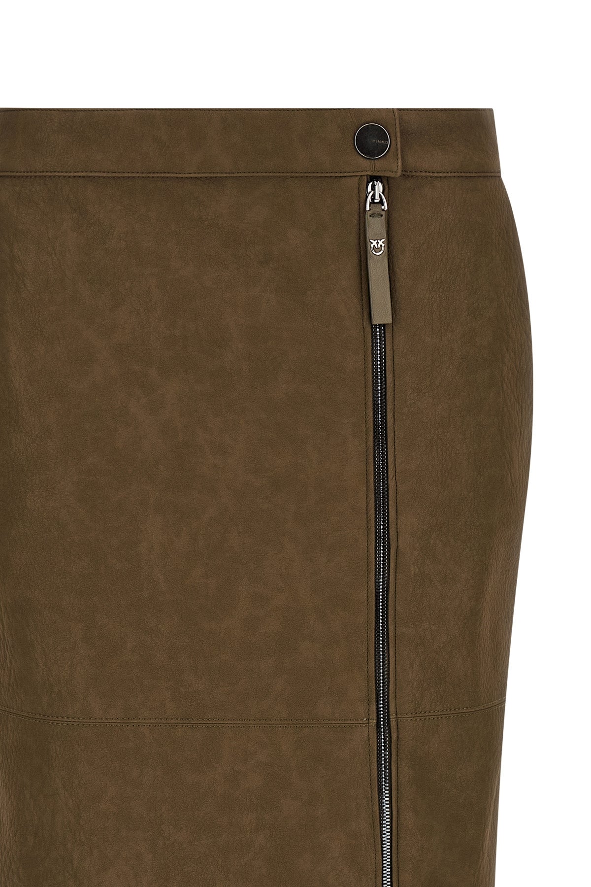 the pinko longuette skirt redefines the codes of contemporary tailoring through