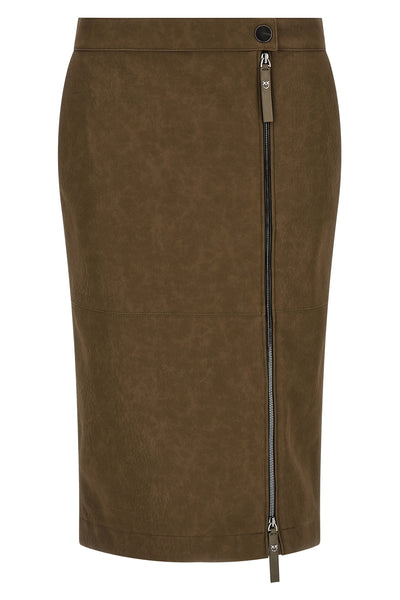 the pinko longuette skirt redefines the codes of contemporary tailoring through