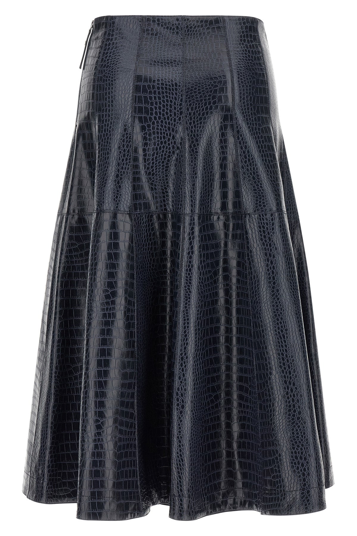 the pinko antinori midi skirt defines the silhouette through a precise sartori