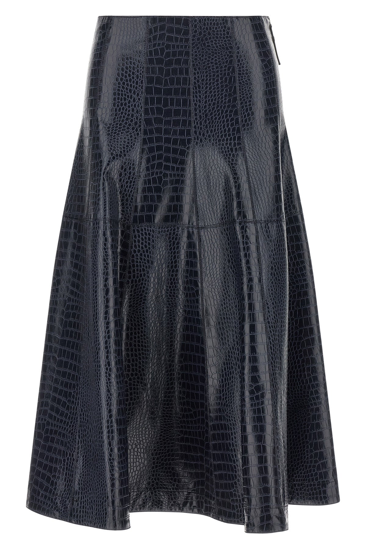 the pinko antinori midi skirt defines the silhouette through a precise sartori