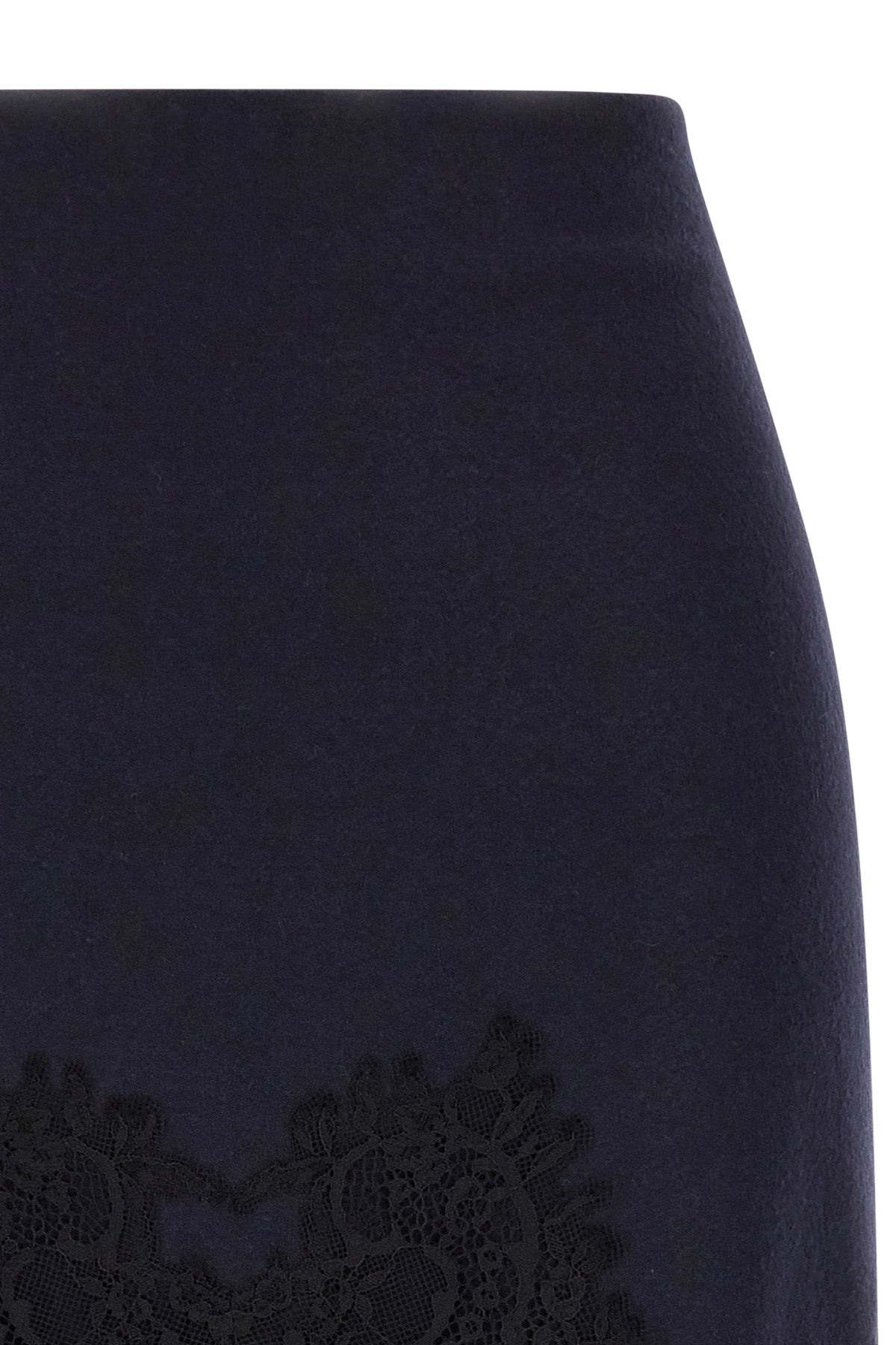 the pinko botticino longuette skirt redefines the codes of tailoring through a