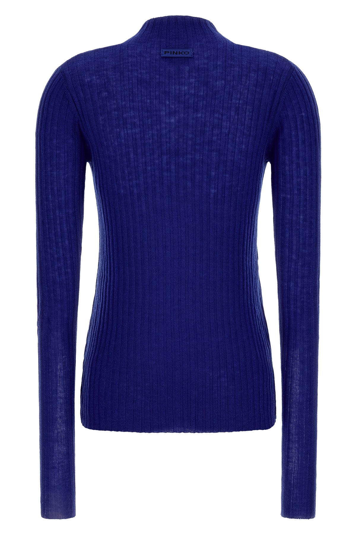 the muggito sweater by pinko defines an essential silhouette through a ribbed