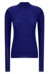 the muggito sweater by pinko defines an essential silhouette through a ribbed
