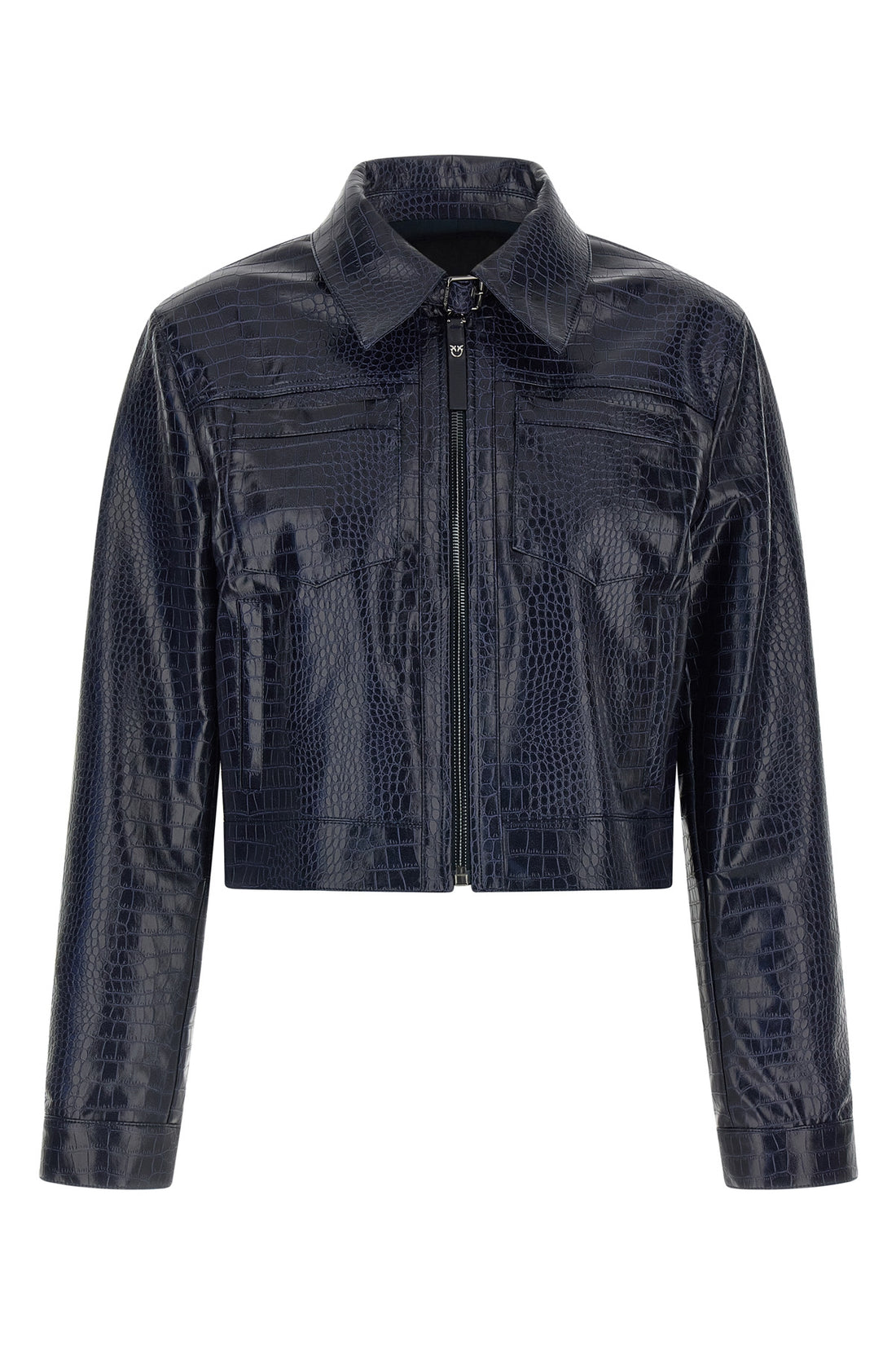 PINKO 38 the bonarda pinko jacket redefines the codes of outerwear through a boxy silho