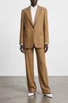 ezri single-breasted silk blazer