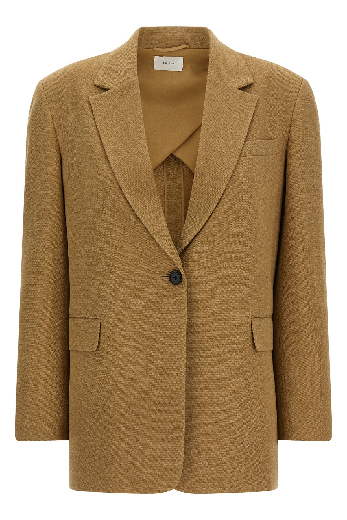 ezri single-breasted silk blazer