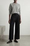 lior wool gabardine trousers