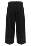 lior wool gabardine trousers