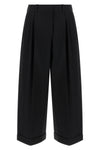 lior wool gabardine trousers
