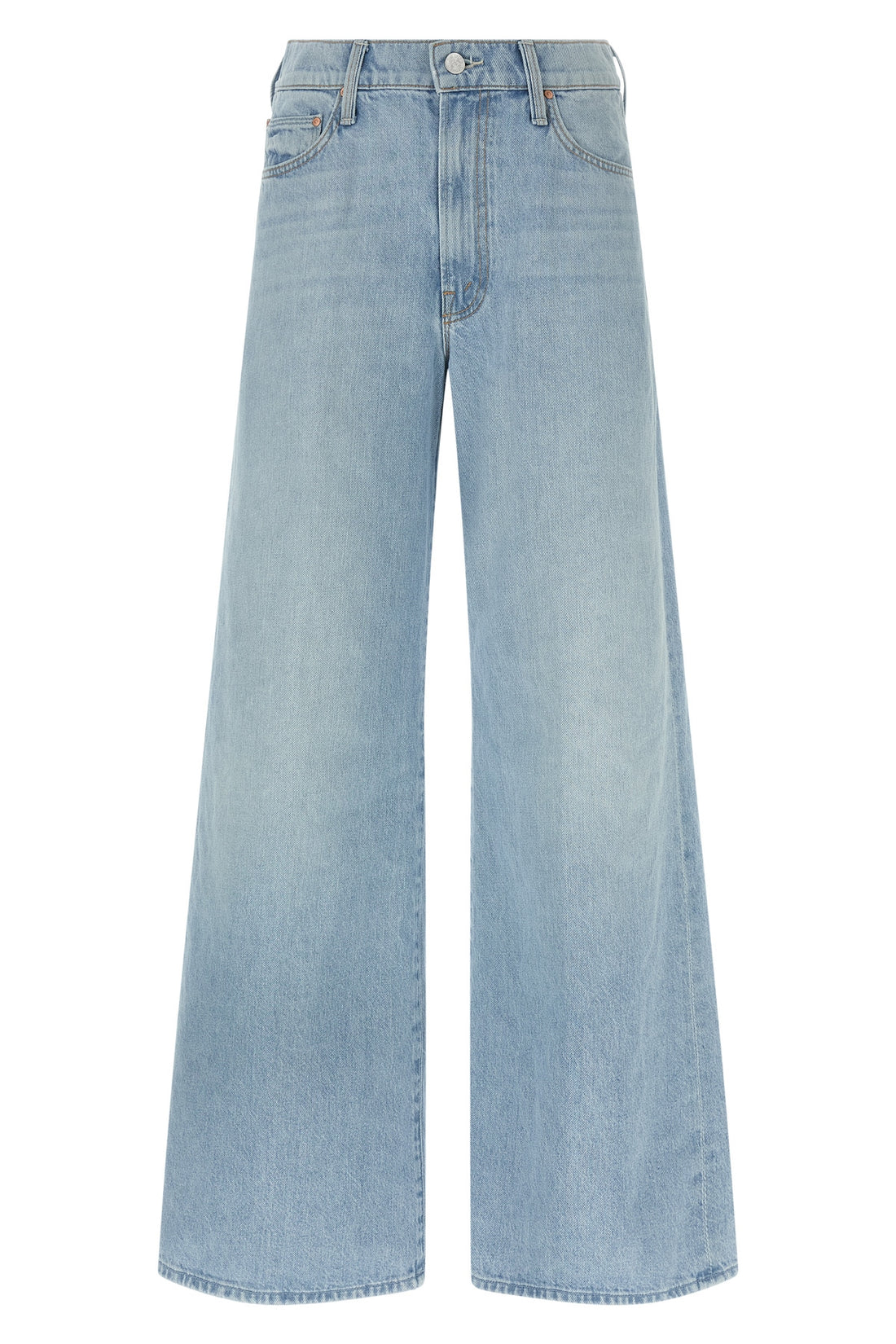 MOTHER 24 the ditcher roller skimp cotton denim jeans