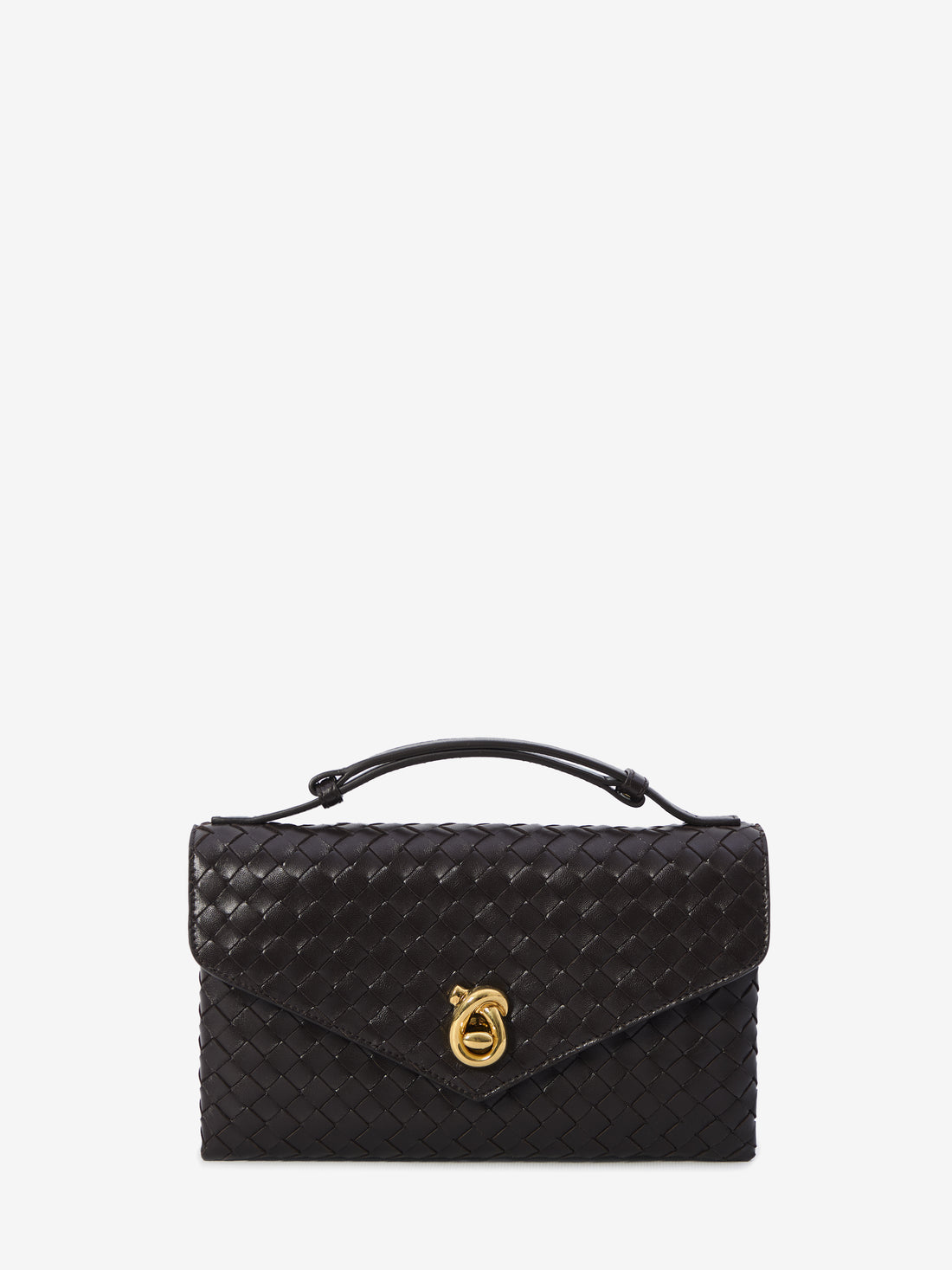 BOTTEGA VENETA OS knot lock bag fondant