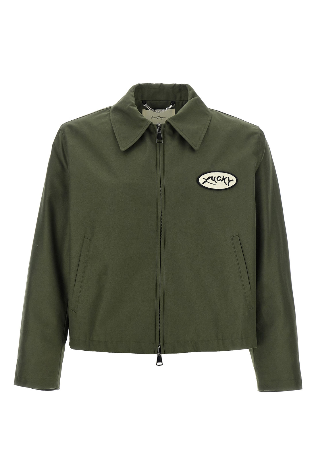 SECOND/LAYER 48 lucky station cotton canvas jacket