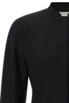 bastien slightly cropped bolero blazer in cotton