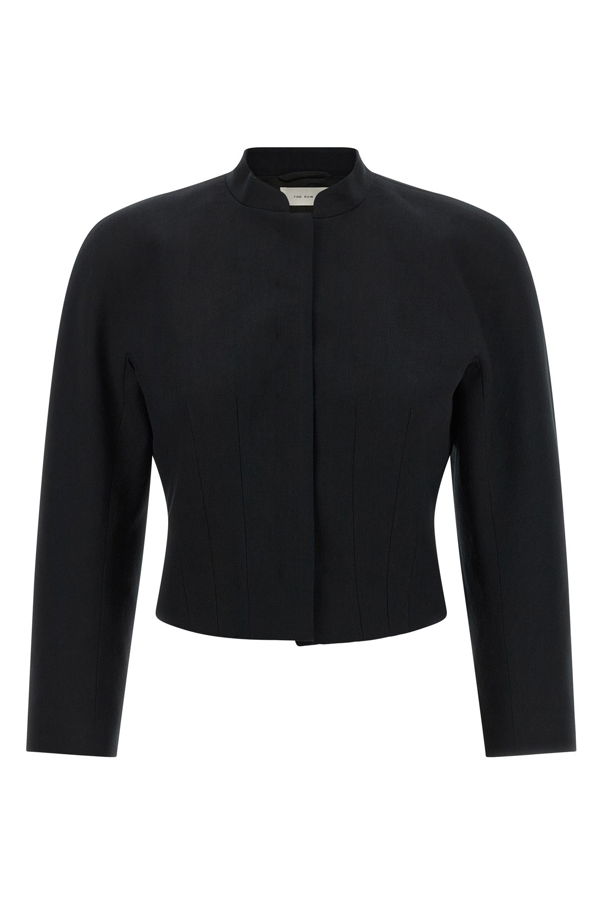 bastien slightly cropped bolero blazer in cotton