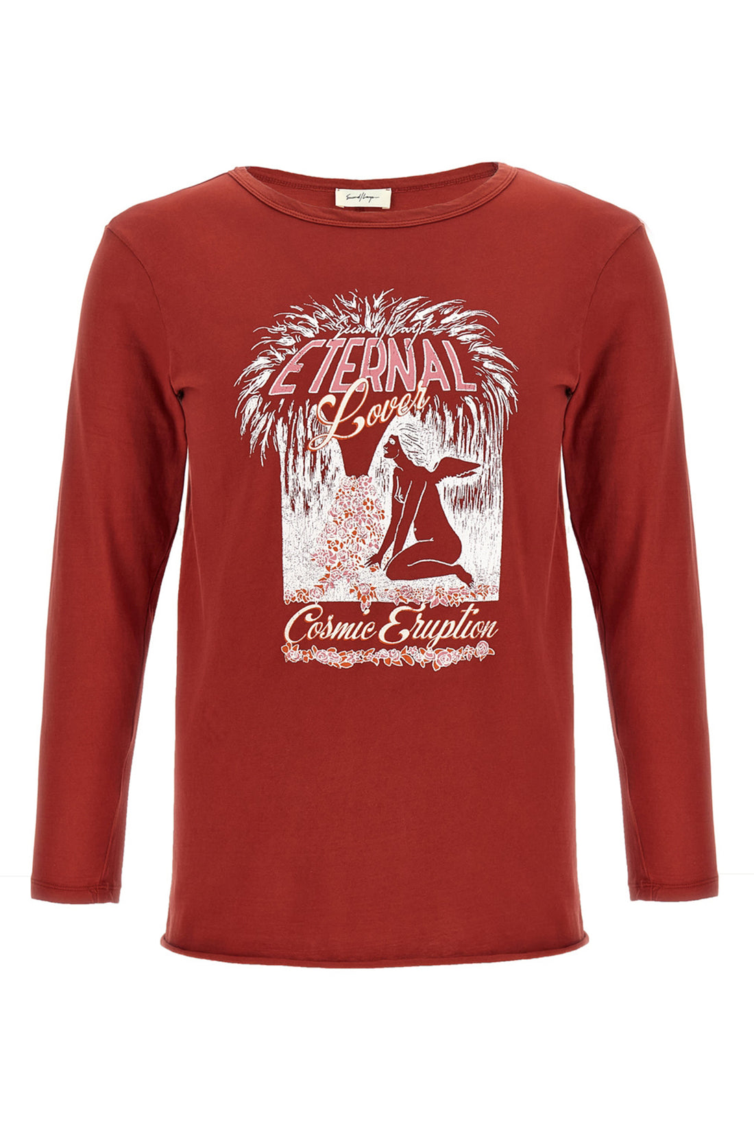 SECOND/LAYER L eternal lover stretch cotton jersey t-shirt