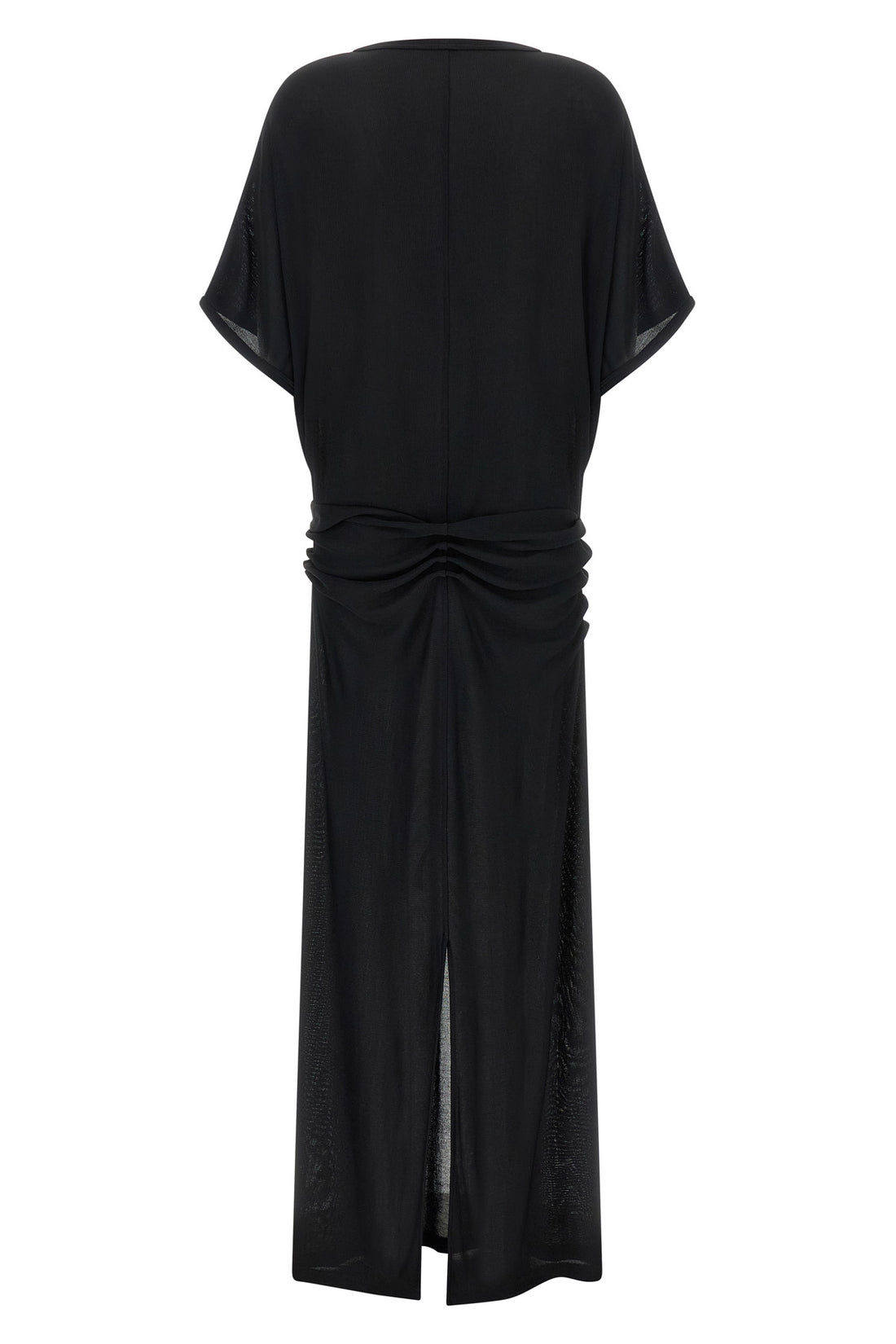 THE ROW M delyra long dress in semi-transparent viscose