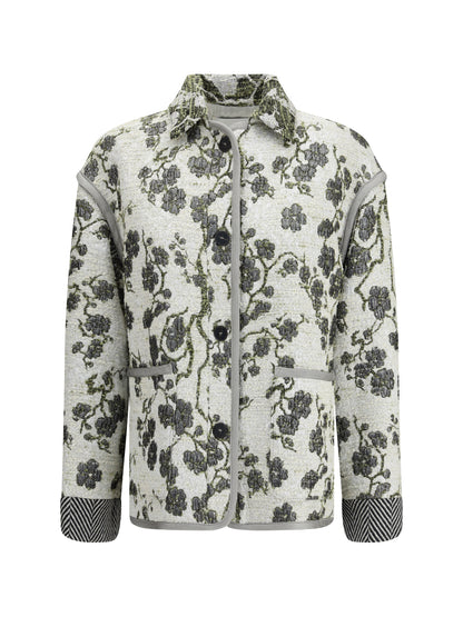 FORTE_FORTE I la lune en fleur jacquard jacket 
