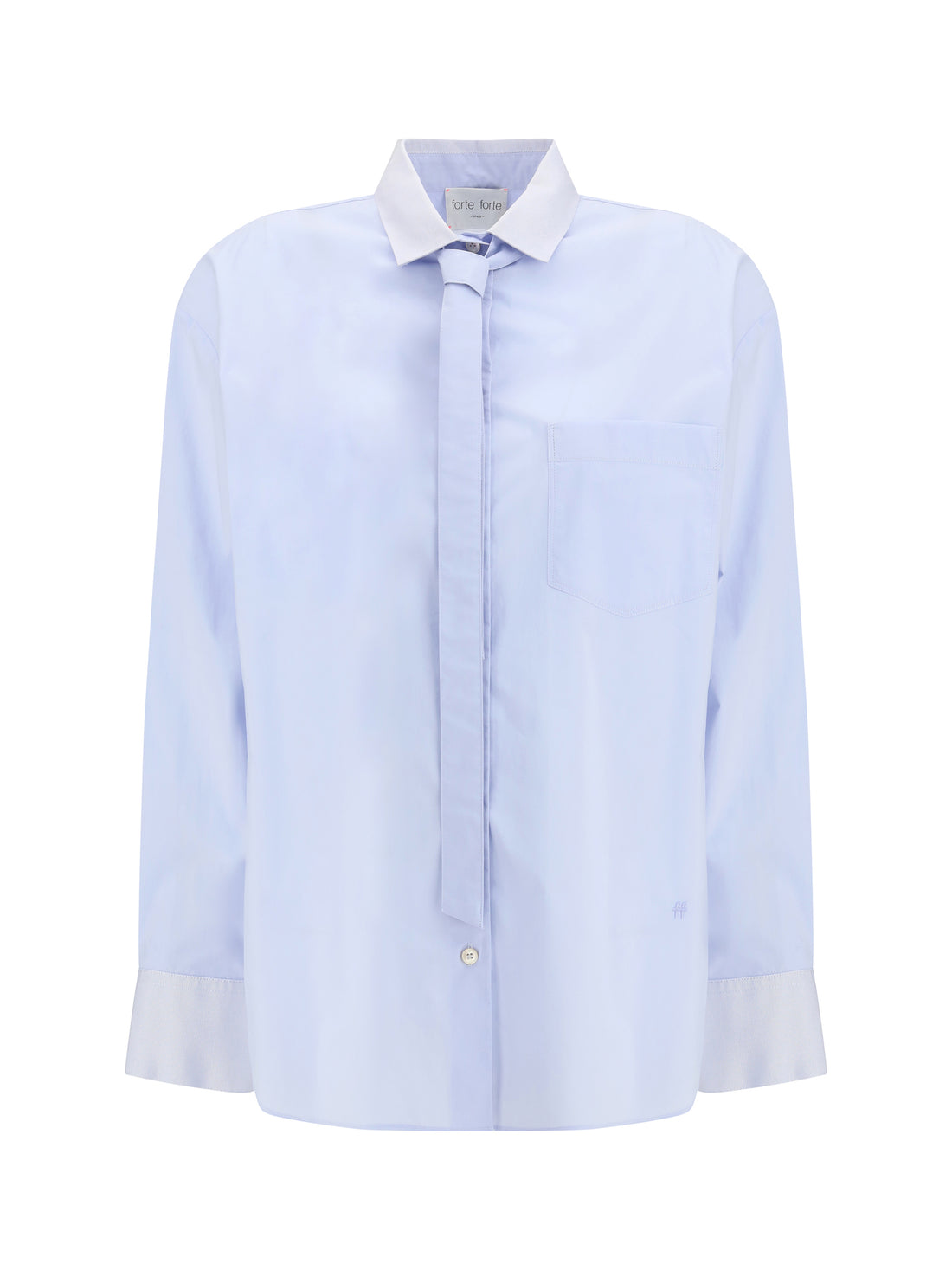 FORTE_FORTE I oversized cotton poplin shirt